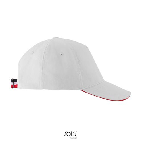 white GORRA TRICOLOR UNISEX SOL'S LONGCHAMP