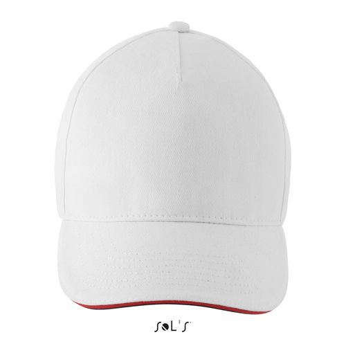 white GORRA TRICOLOR UNISEX SOL'S LONGCHAMP