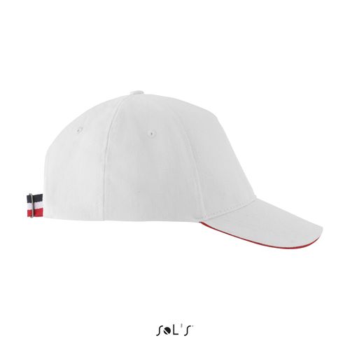 white GORRA TRICOLOR UNISEX SOL'S LONGCHAMP
