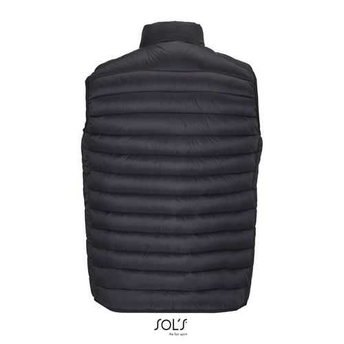 DOUDOUNE LIGHT SANS MANCHE HOMME SOL'S VICTOIRE BW MEN