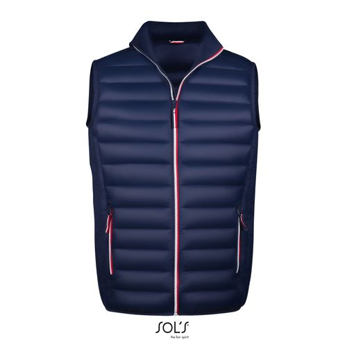 DOUDOUNE LIGHT SANS MANCHE HOMME SOL'S VICTOIRE BW MEN