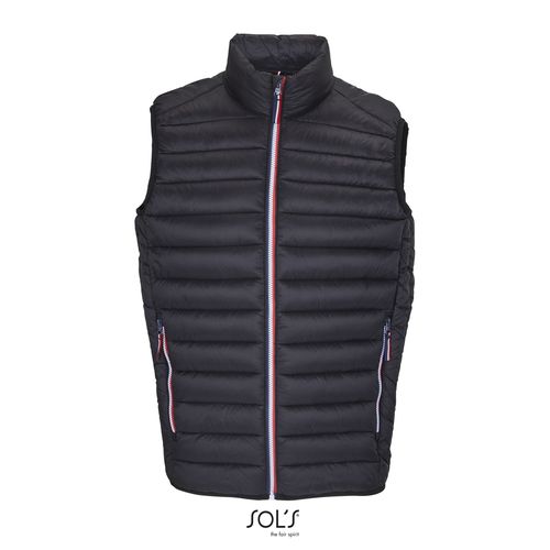 DOUDOUNE LIGHT SANS MANCHE HOMME SOL'S VICTOIRE BW MEN