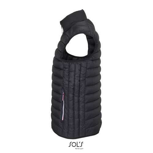 DOUDOUNE LIGHT SANS MANCHE HOMME SOL'S VICTOIRE BW MEN