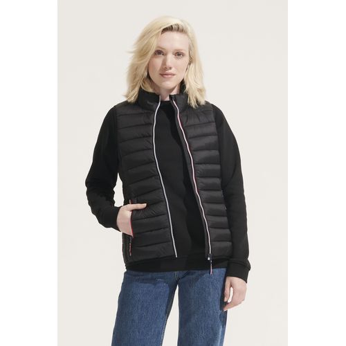 DOUDOUNE LIGHT SANS MANCHE FEMME SOL'S VICTOIRE BW WOMEN