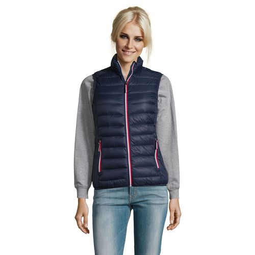 DOUDOUNE LIGHT SANS MANCHE FEMME SOL'S VICTOIRE BW WOMEN
