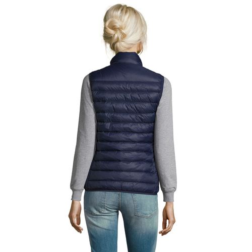 DOUDOUNE LIGHT SANS MANCHE FEMME SOL'S VICTOIRE BW WOMEN