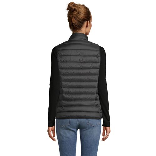 black CHALECO LIGERO PARA MUJER SOL'S VICTOIRE BW WOMEN