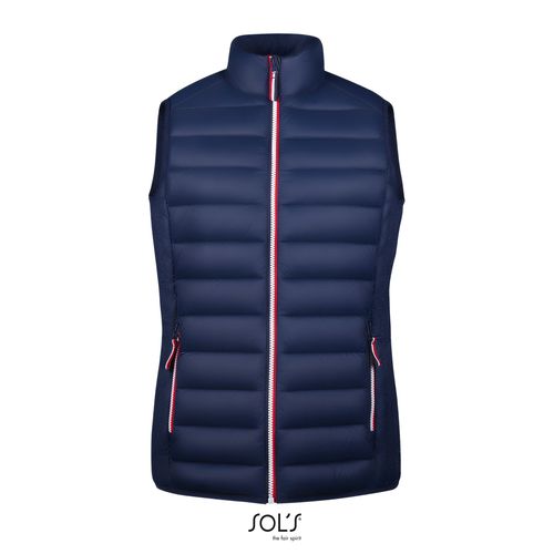 DOUDOUNE LIGHT SANS MANCHE FEMME SOL'S VICTOIRE BW WOMEN