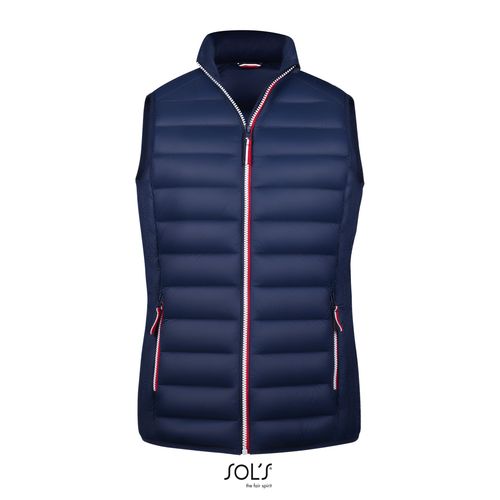 DOUDOUNE LIGHT SANS MANCHE FEMME SOL'S VICTOIRE BW WOMEN