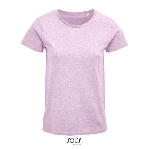 TEE-SHIRT FEMME JERSEY COL ROND AJUSTÉ SOL'S CRUSADER WOMEN