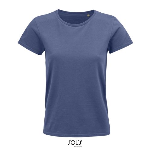 TEE-SHIRT FEMME JERSEY COL ROND AJUSTÉ SOL'S CRUSADER WOMEN