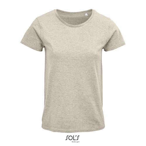 TEE-SHIRT FEMME JERSEY COL ROND AJUSTÉ SOL'S CRUSADER WOMEN