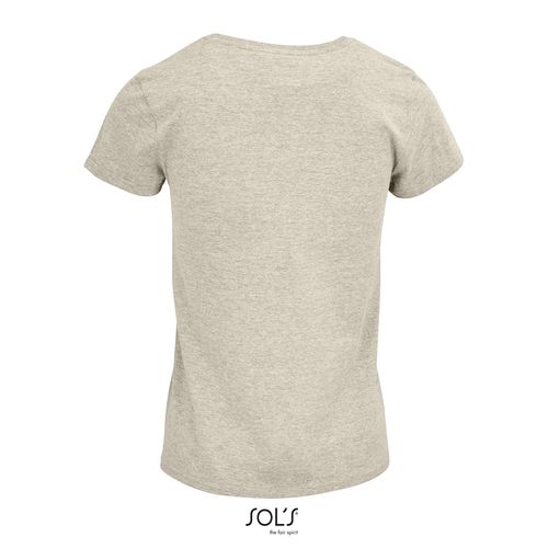 TEE-SHIRT FEMME JERSEY COL ROND AJUSTÉ SOL'S CRUSADER WOMEN