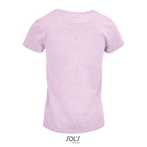 TEE-SHIRT FEMME JERSEY COL ROND AJUSTÉ SOL'S CRUSADER WOMEN