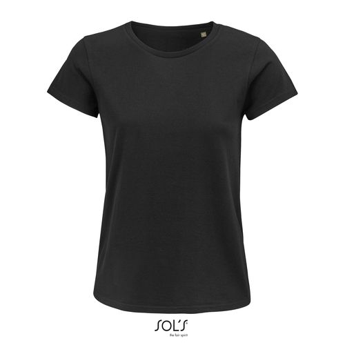 TEE-SHIRT FEMME JERSEY COL ROND AJUSTÉ SOL'S CRUSADER WOMEN