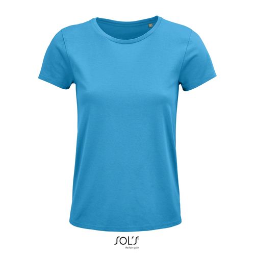 TEE-SHIRT FEMME JERSEY COL ROND AJUSTÉ SOL'S CRUSADER WOMEN
