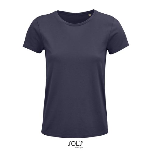 TEE-SHIRT FEMME JERSEY COL ROND AJUSTÉ SOL'S CRUSADER WOMEN