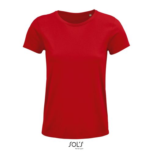 TEE-SHIRT FEMME JERSEY COL ROND AJUSTÉ SOL'S CRUSADER WOMEN