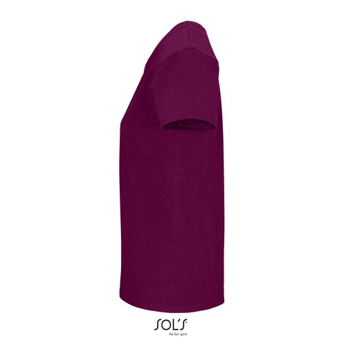 morado profundo CAMISETA AJUSTADA DE CUELLO REDONDO PARA MUJER SOL'S CRUSADER WOMEN