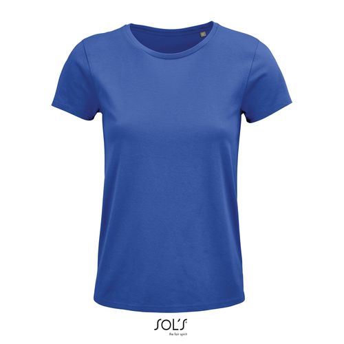 TEE-SHIRT FEMME JERSEY COL ROND AJUSTÉ SOL'S CRUSADER WOMEN