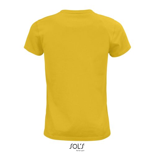 yellow CAMISETA AJUSTADA DE CUELLO REDONDO PARA MUJER SOL'S CRUSADER WOMEN