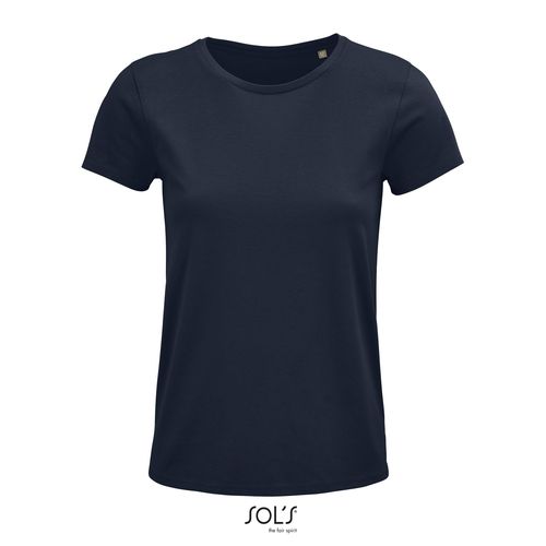 TEE-SHIRT FEMME JERSEY COL ROND AJUSTÉ SOL'S CRUSADER WOMEN