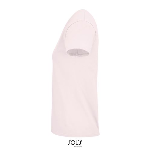 rosa pálido CAMISETA AJUSTADA DE CUELLO REDONDO PARA MUJER SOL'S CRUSADER WOMEN