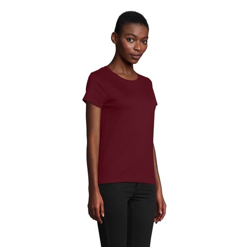 burdeos CAMISETA AJUSTADA DE CUELLO REDONDO PARA MUJER SOL'S CRUSADER WOMEN