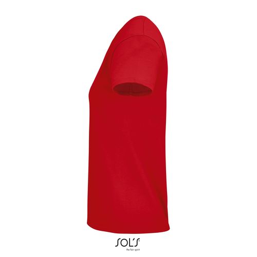 red CAMISETA AJUSTADA DE CUELLO REDONDO PARA MUJER SOL'S CRUSADER WOMEN