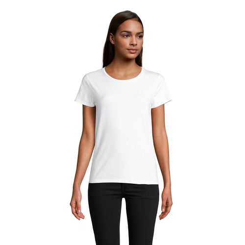 white CAMISETA AJUSTADA DE CUELLO REDONDO PARA MUJER SOL'S CRUSADER WOMEN