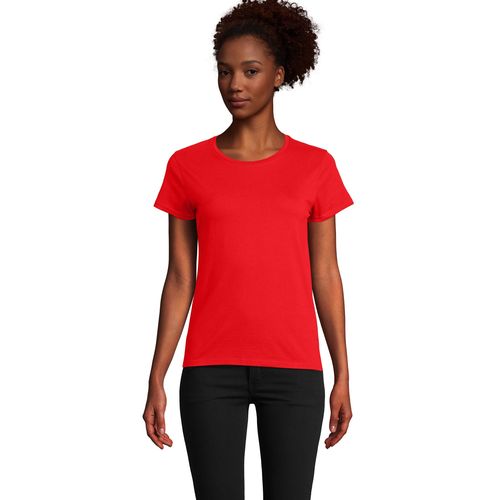 red CAMISETA AJUSTADA DE CUELLO REDONDO PARA MUJER SOL'S CRUSADER WOMEN