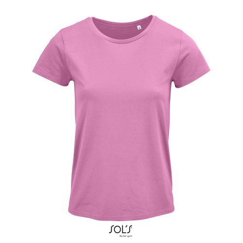 TEE-SHIRT FEMME JERSEY COL ROND AJUSTÉ SOL'S CRUSADER WOMEN