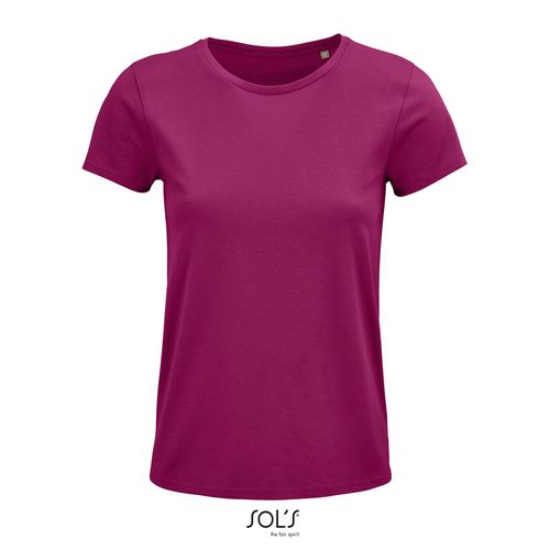 TEE-SHIRT FEMME JERSEY COL ROND AJUSTÉ SOL'S CRUSADER WOMEN