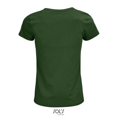 verde botella CAMISETA AJUSTADA DE CUELLO REDONDO PARA MUJER SOL'S CRUSADER WOMEN