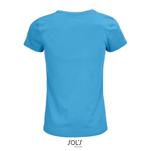 TEE-SHIRT FEMME JERSEY COL ROND AJUSTÉ SOL'S CRUSADER WOMEN