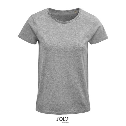 TEE-SHIRT FEMME JERSEY COL ROND AJUSTÉ SOL'S CRUSADER WOMEN