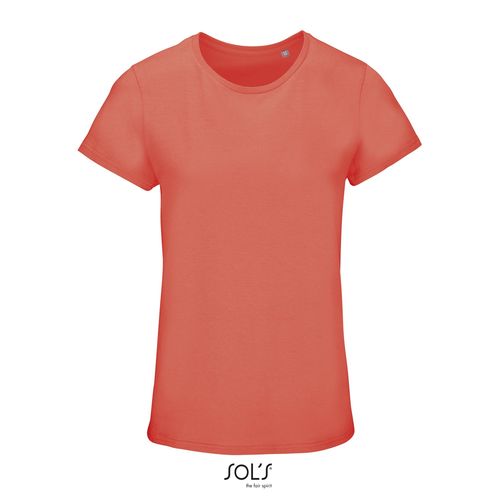 TEE-SHIRT FEMME JERSEY COL ROND AJUSTÉ SOL'S CRUSADER WOMEN