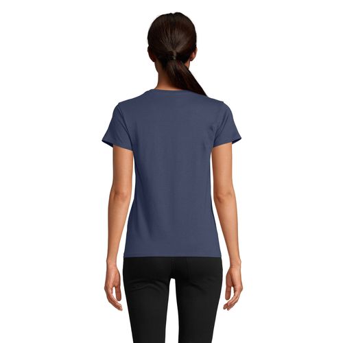 azul denim CAMISETA AJUSTADA DE CUELLO REDONDO PARA MUJER SOL'S CRUSADER WOMEN