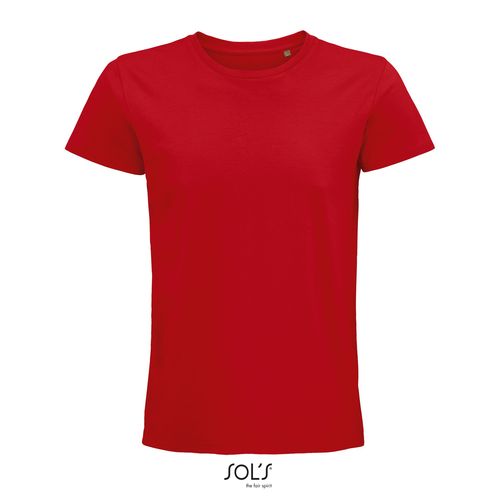 rojo vivo CAMISETA AJUSTADA DE CUELLO REDONDO PARA HOMBRE SOL'S PIONEER MEN