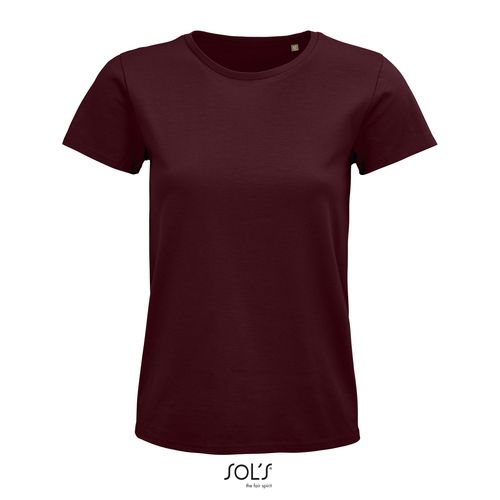 TEE-SHIRT FEMME JERSEY COL ROND AJUSTÉ SOL'S PIONEER WOMEN
