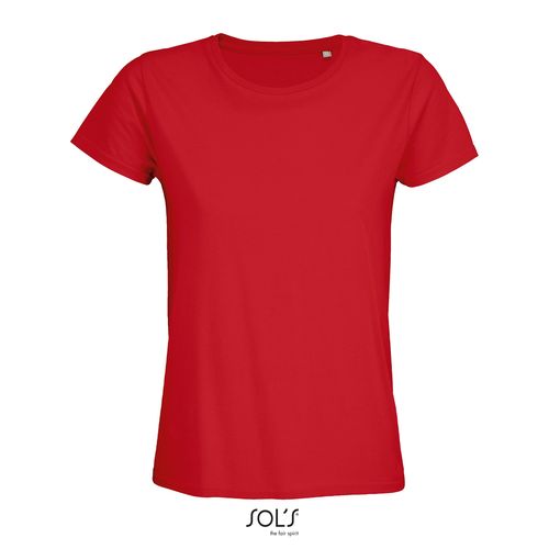 TEE-SHIRT FEMME JERSEY COL ROND AJUSTÉ SOL'S PIONEER WOMEN