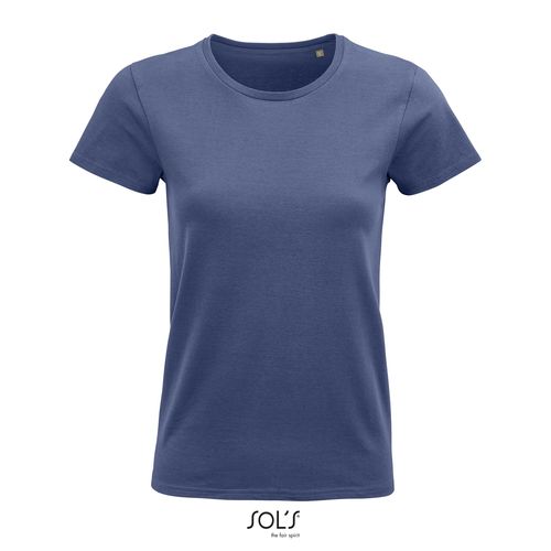 TEE-SHIRT FEMME JERSEY COL ROND AJUSTÉ SOL'S PIONEER WOMEN