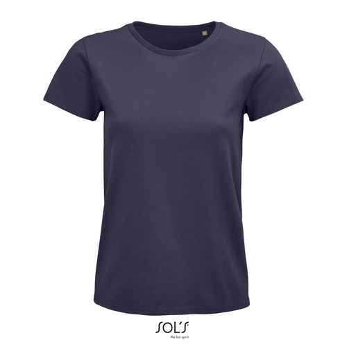 TEE-SHIRT FEMME JERSEY COL ROND AJUSTÉ SOL'S PIONEER WOMEN