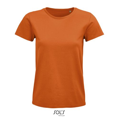 TEE-SHIRT FEMME JERSEY COL ROND AJUSTÉ SOL'S PIONEER WOMEN