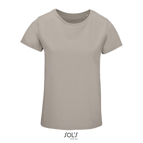 TEE-SHIRT FEMME JERSEY COL ROND AJUSTÉ SOL'S PIONEER WOMEN