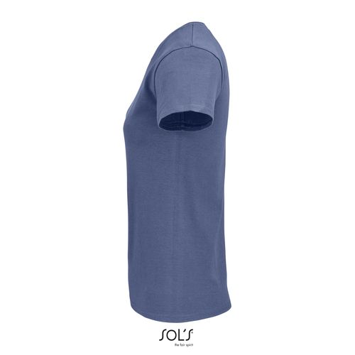 TEE-SHIRT FEMME JERSEY COL ROND AJUSTÉ SOL'S PIONEER WOMEN