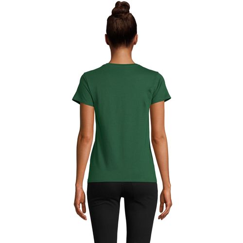 verde botella CAMISETA AJUSTADA DE CUELLO REDONDO PARA MUJER SOL'S PIONEER WOMEN
