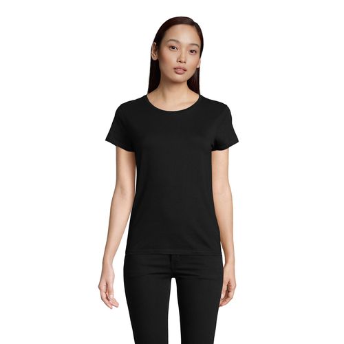 TEE-SHIRT FEMME JERSEY COL ROND AJUSTÉ SOL'S PIONEER WOMEN