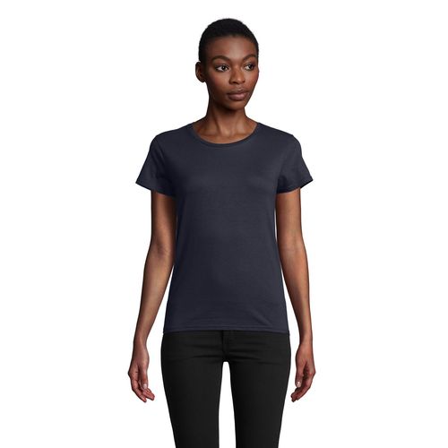 gris ratón CAMISETA AJUSTADA DE CUELLO REDONDO PARA MUJER SOL'S PIONEER WOMEN