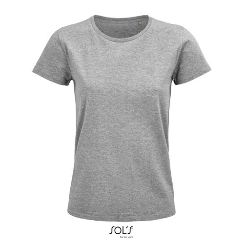 TEE-SHIRT FEMME JERSEY COL ROND AJUSTÉ SOL'S PIONEER WOMEN